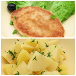 kartofel kot kurinaya